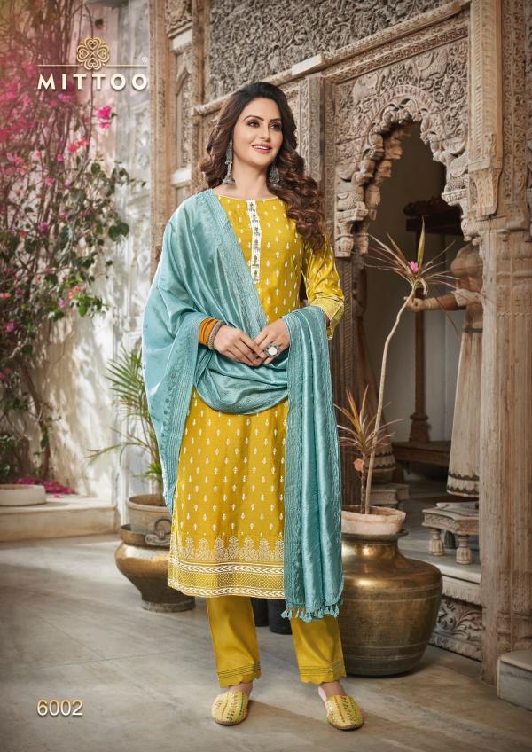 Mittoo Blue Berry Readymade Suits Collection